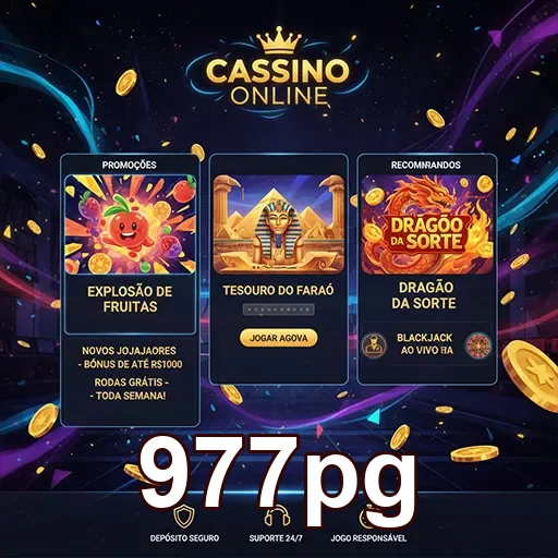 Promoções de cassino online no 977pg, destacando ofertas e bônus atraentes.